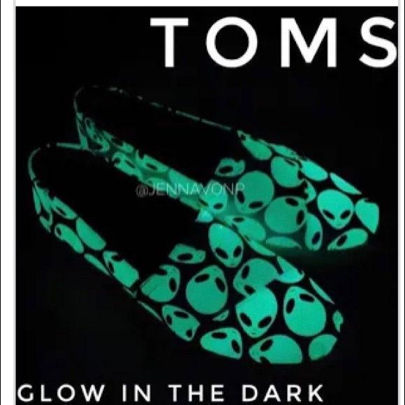 Toms Shoes Toms Alien Shoes Glow In The Dark Poshmark